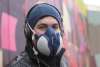 Steve Locatelli tovert Antwerpen-Luchtbal om tot graffitikunstwerk. (foto: Iris Luyckx)